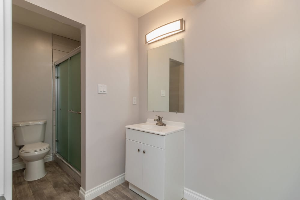 Bright Bathroom at Rosemead in San Gabriel,California