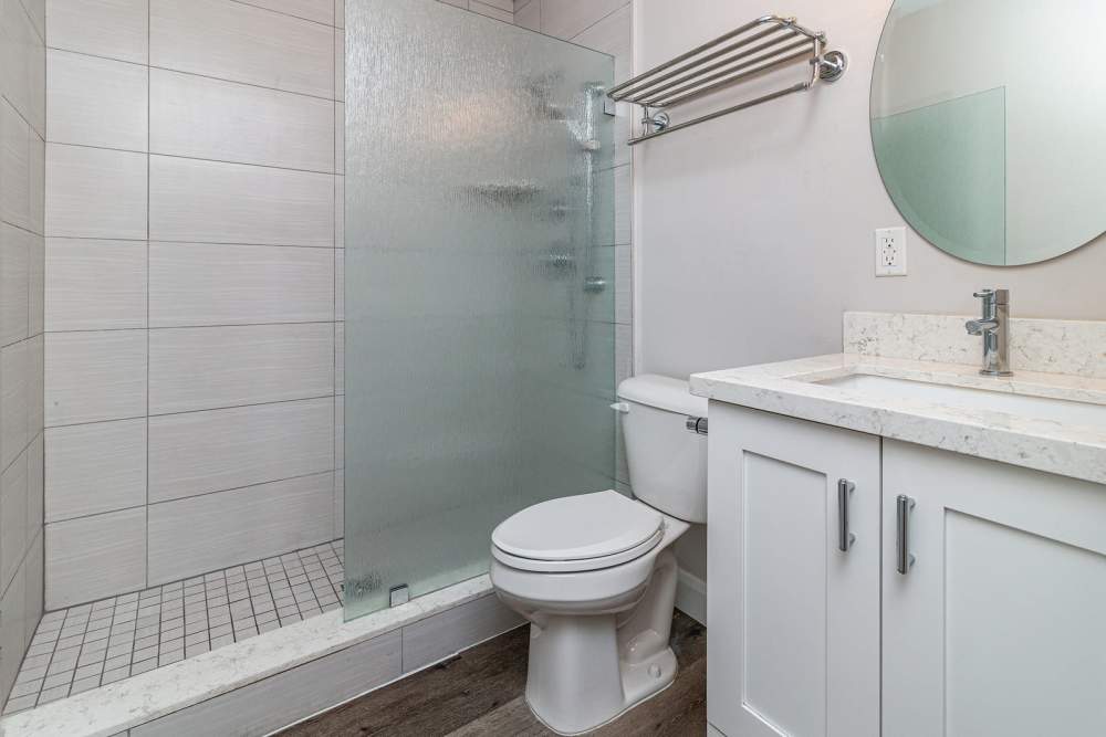 Bathroom at Iwood I in Inglewood,California