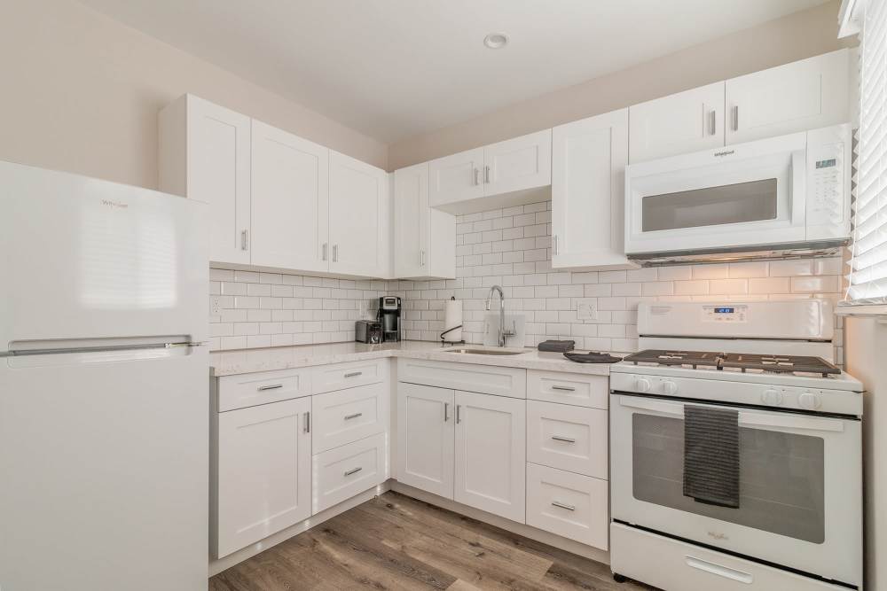 Kitchen at Iwood I in Inglewood,California