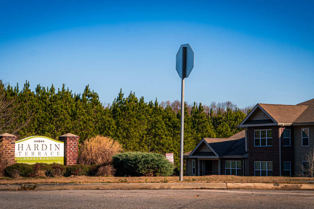 View of the community at Hardin Terrace in Jefferson, Georgia