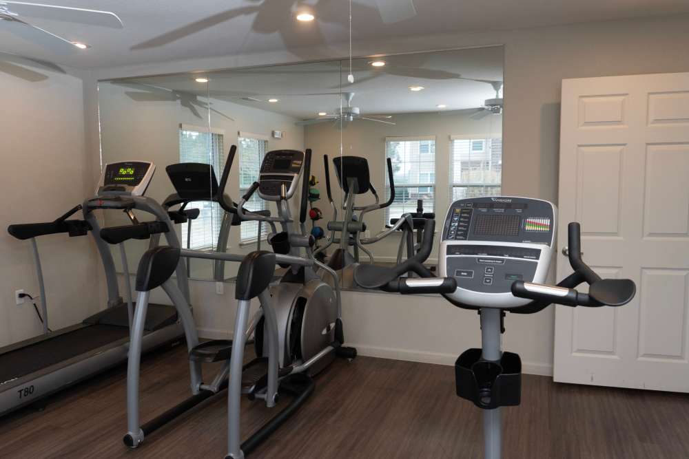 FItness center at Hardin Terrace in Jefferson, Georgia