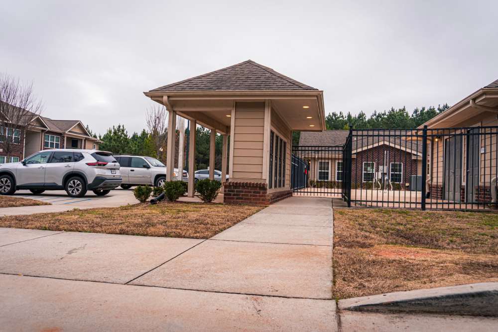Lots of walking path at Hardin Terrace in Jefferson, Georgia