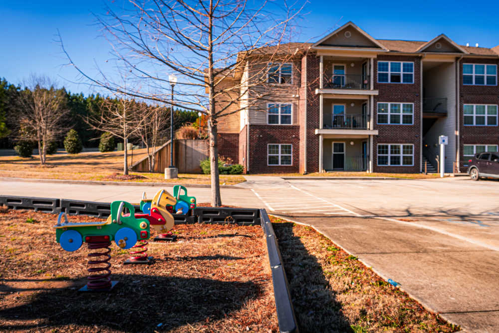 Playground in the community at Hardin Terrace in Jefferson, Georgia