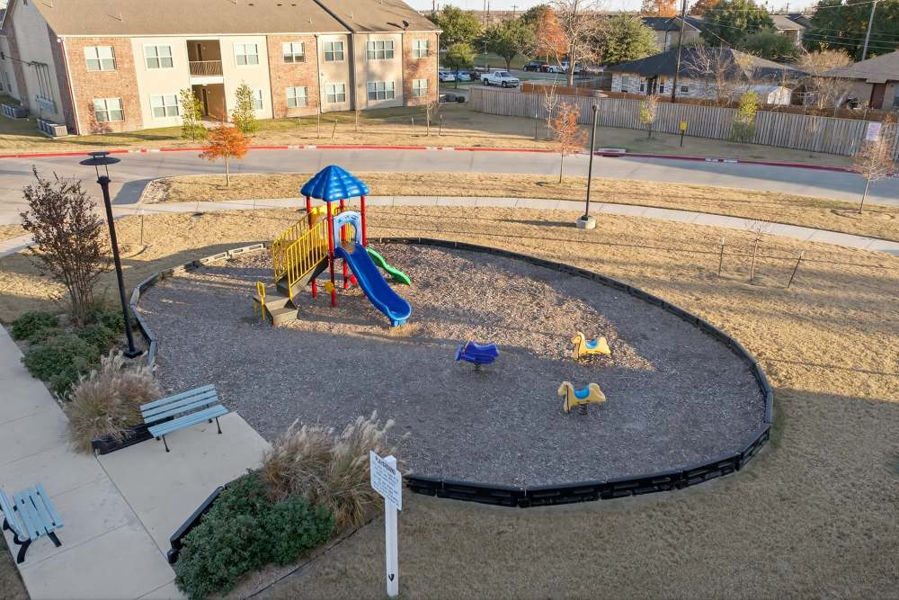 Play area at Juniper Pointe in Kaufman, Texas
