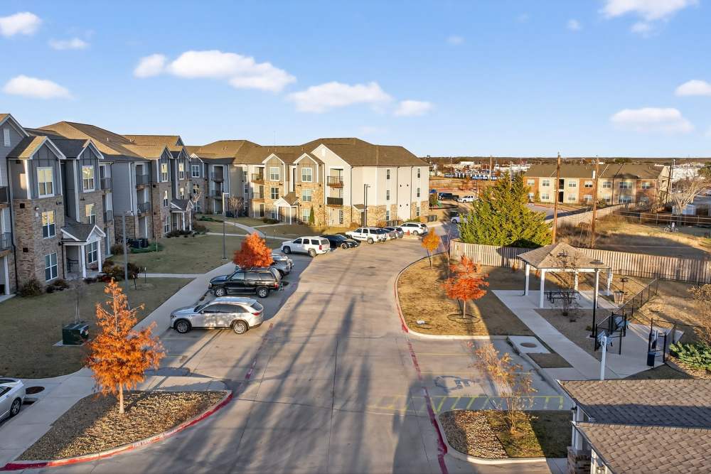Community car parking one at Juniper Pointe in Kaufman, Texas