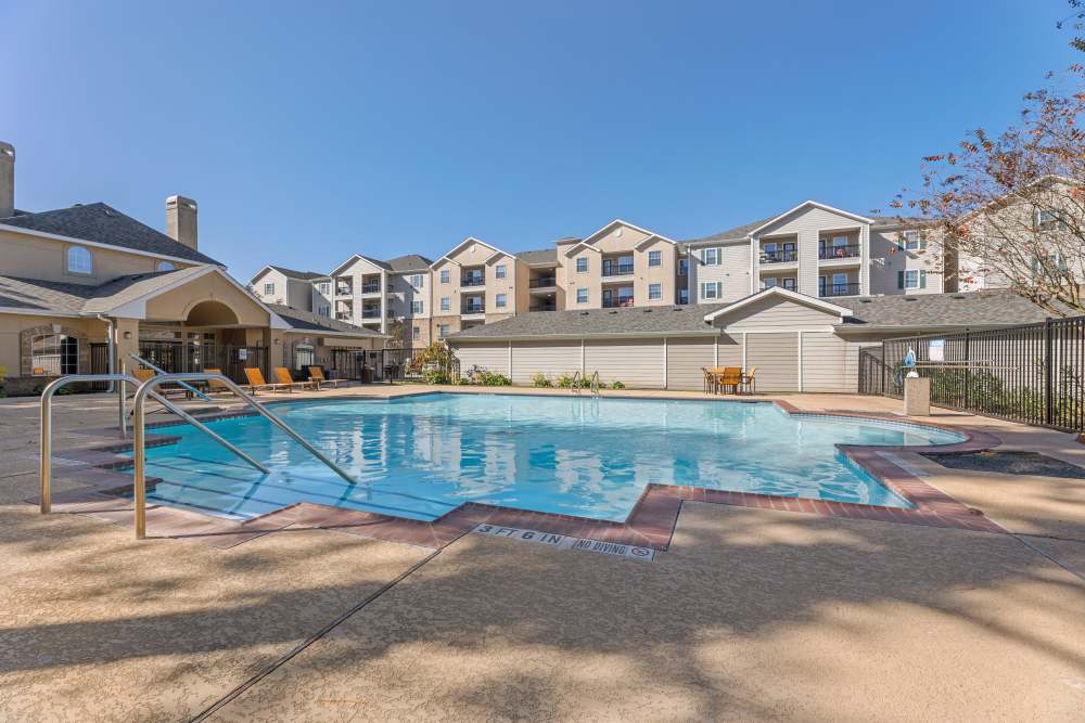 Swimming pool at Knightsbridge in Humble, Texas