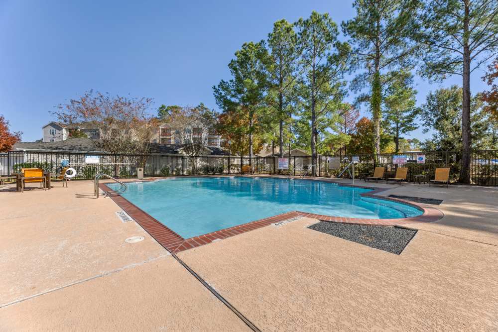 Swimming pool at Knightsbridge in Humble, Texas