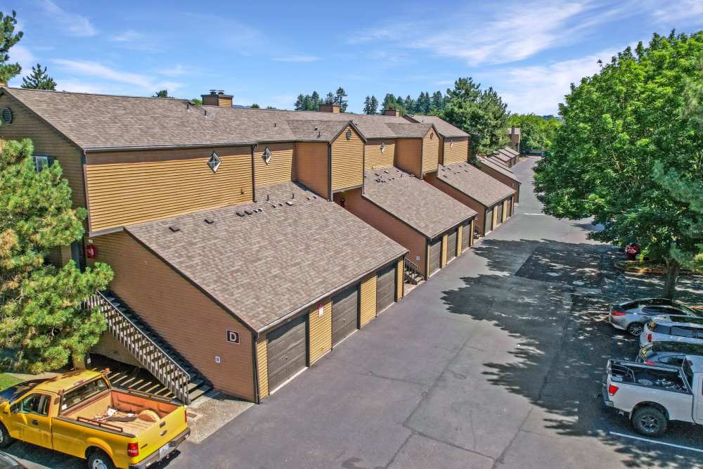 Parking area at Renaissance at 29th Apartments in Vancouver, Washington