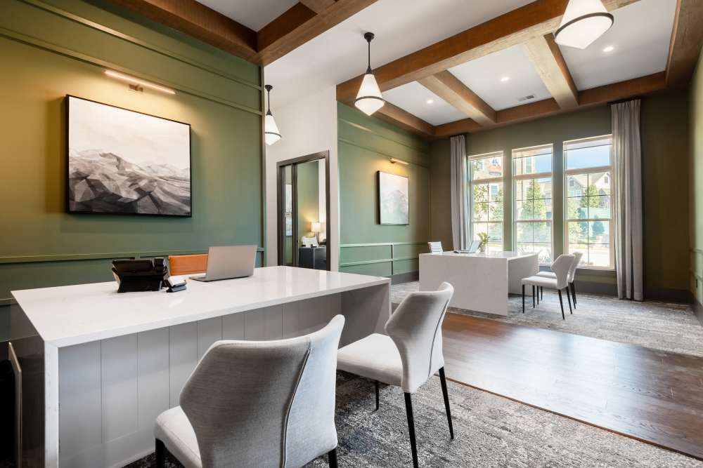 Leasing office at Statler McCain's Station in Gallatin, Tennessee