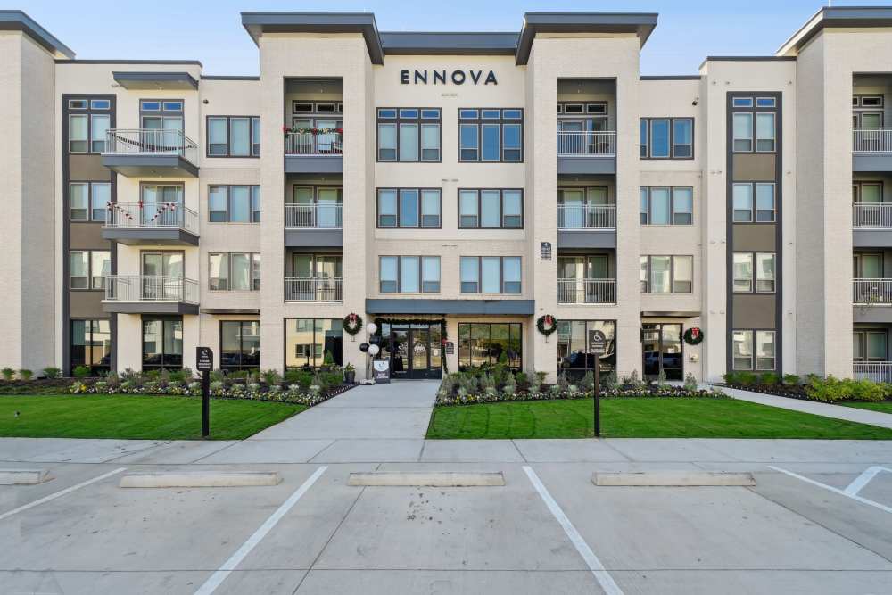 Front Exterior of Ennova Highlands