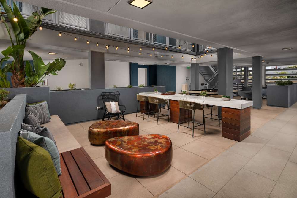 Clubhouse at Haven Apartments in Los Angeles, California