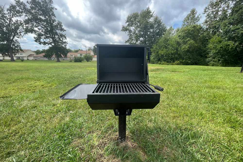 BBQ grill at The Sycamores in Indianapolis, Indiana 