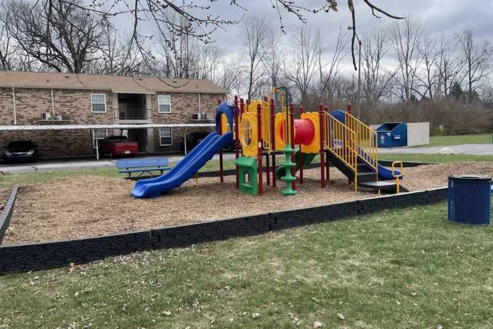 Kids play area at The Sycamores in Indianapolis, Indiana 