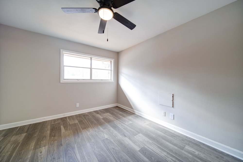 Unfurnished bedroom at Pine Ridge at Reynolda in Winston-Salem, North Carolina