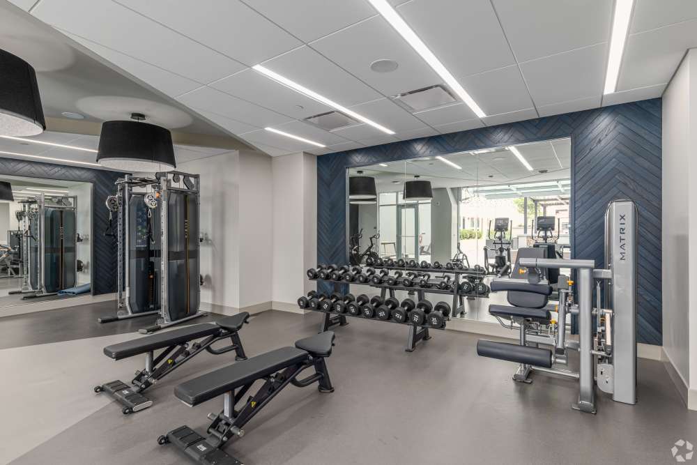 Fitness center at Crosby Hill in Wilmington, Delaware