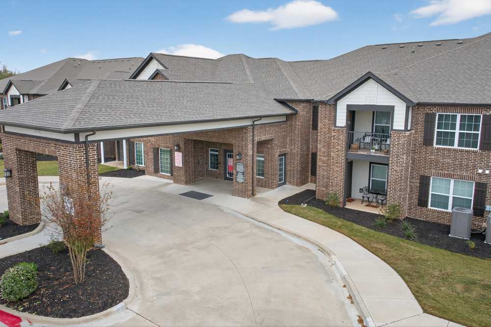 Property exterior at Hill Court Villas in Granbury,Texas