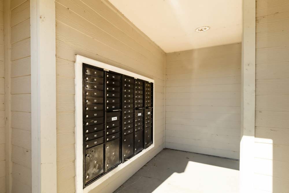 Mail center at Sunnydale Pointe in Wichita, Kansas