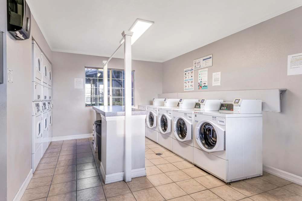 Laundry area at Shadow Ridge Apartments in Oceanside, California