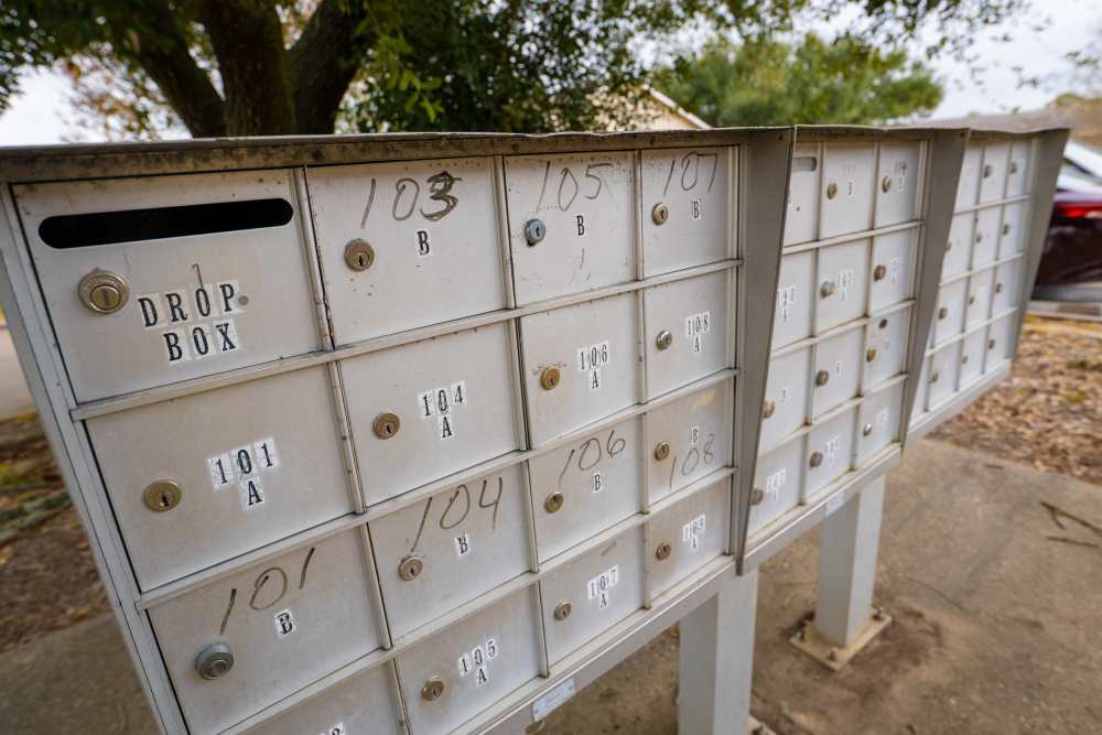 Mailbox at Willowbrook II in Lafayette, Louisiana