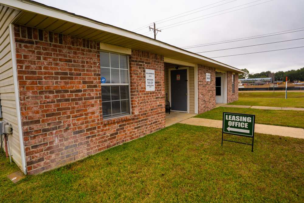Community leasing office at Willowbrook II in Lafayette, Louisiana