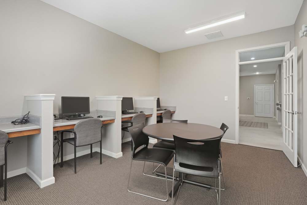 Business center at Wood Falls in Lebanon,Tennessee
