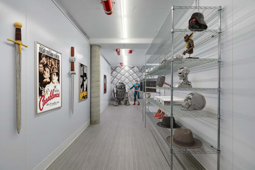 Huntington unit at Hollywood Vaults in Los Angeles, California