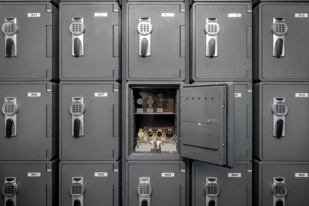 Fire Proof Safe at Hollywood Vaults in Los Angeles, California