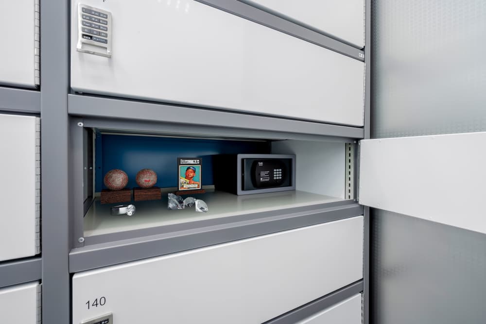 Small Aisle Safe unit at Hollywood Vaults in Los Angeles, California