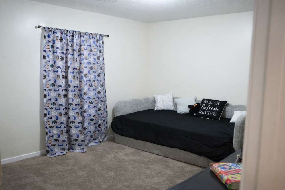 Spacious living area at Chapel Estates II in Jackson, Mississippi