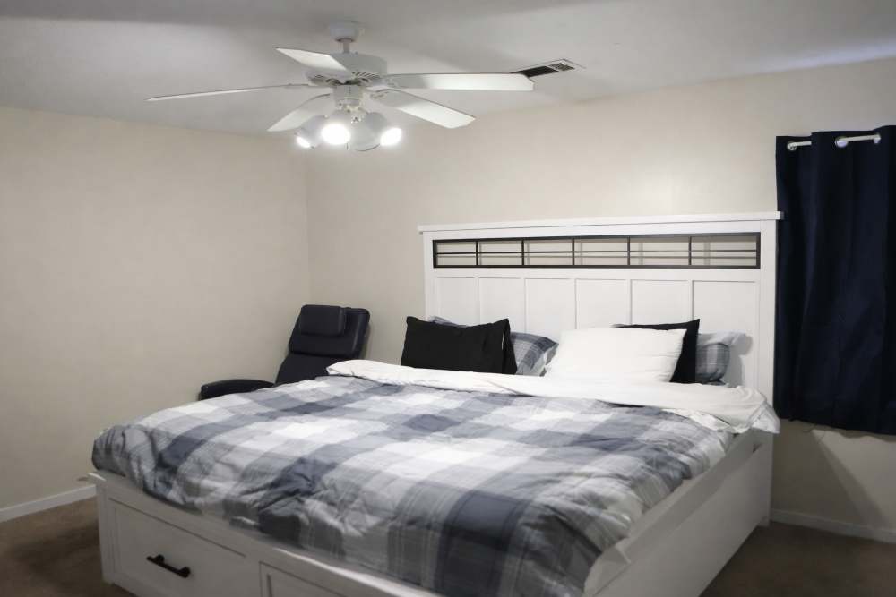 Bedroom at Chapel Estates II in Jackson, Mississippi