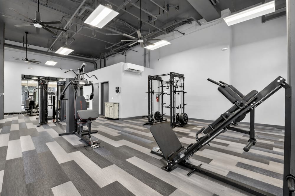 Gym at The Union in Portland, Oregon