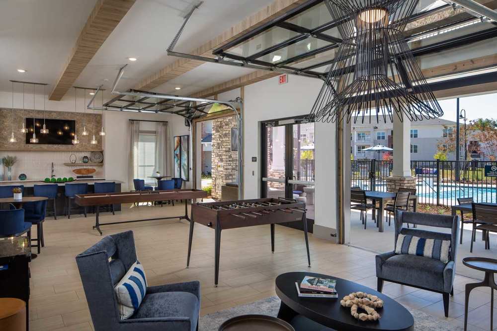 Clubhouse at Arden at South Point Apartment Homes in McDonough, Georgia