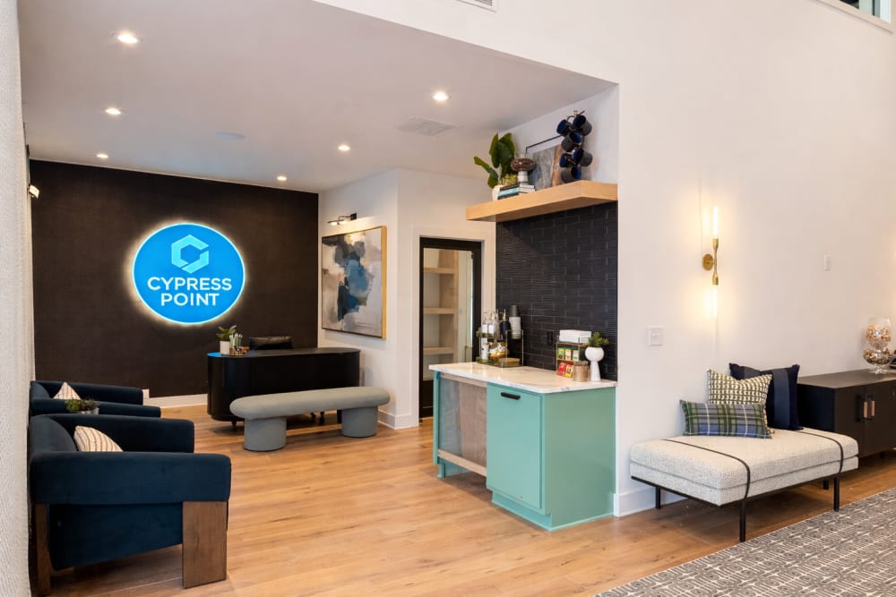 Community common area at Cypress Point in Mooresville, North Carolina