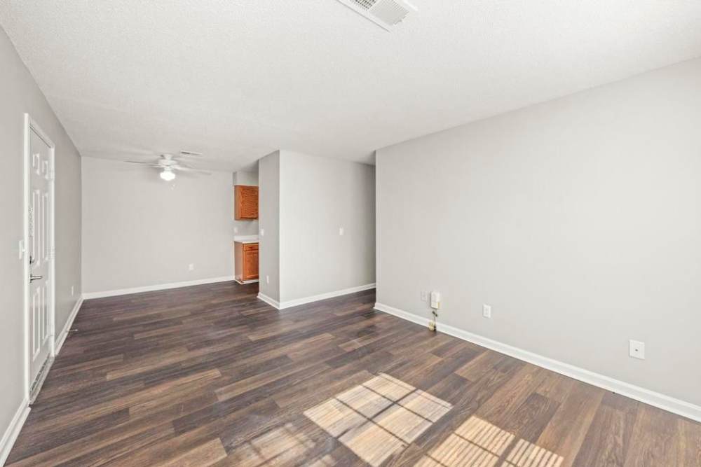 2 Bedroom Floor Plan Living and Dining Room