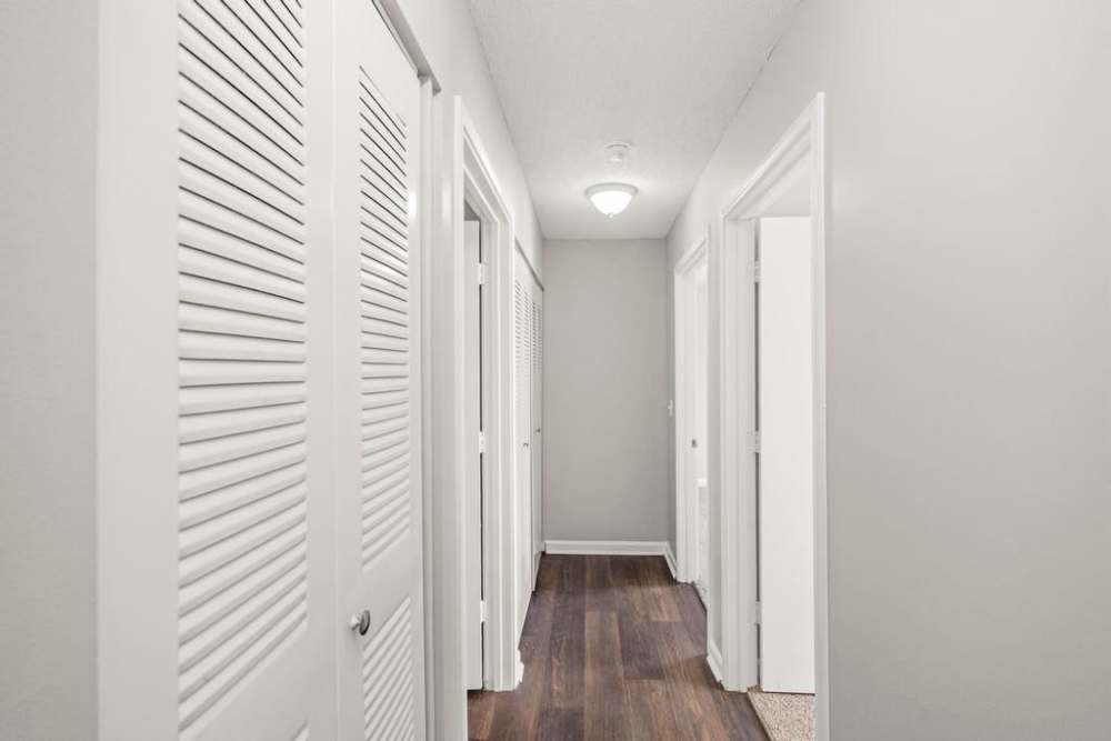 2 Bedroom Floor Plan hallway
