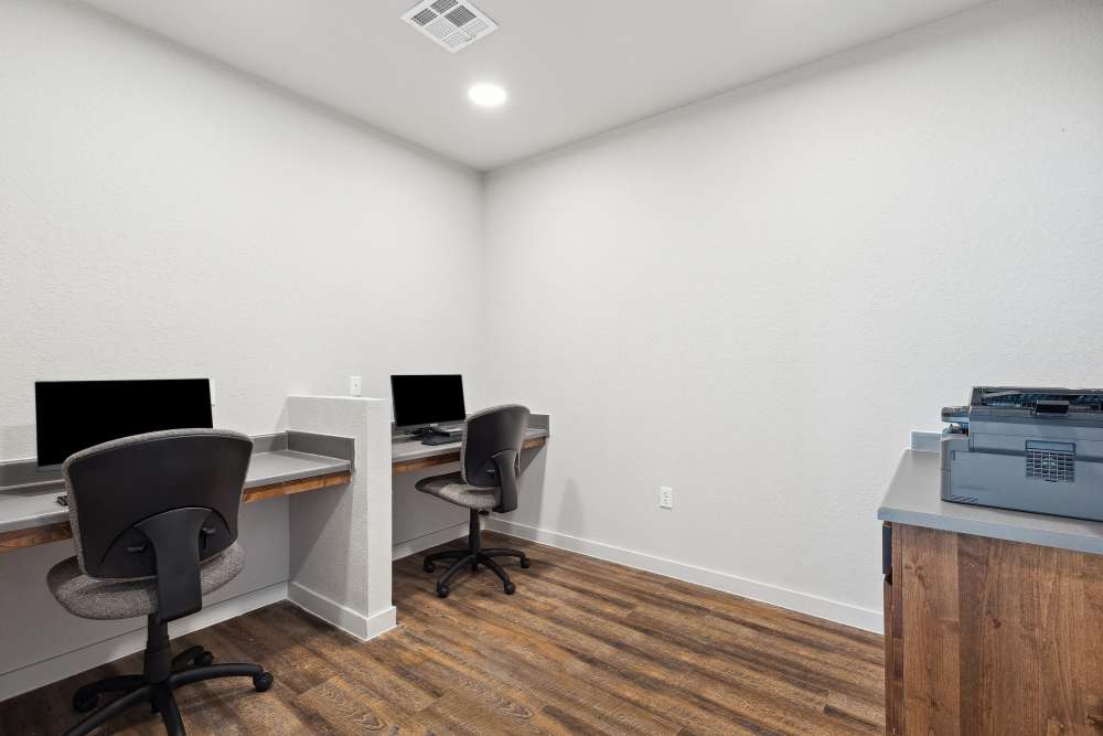 Business Center at Amber Ridge in Angleton, Texas