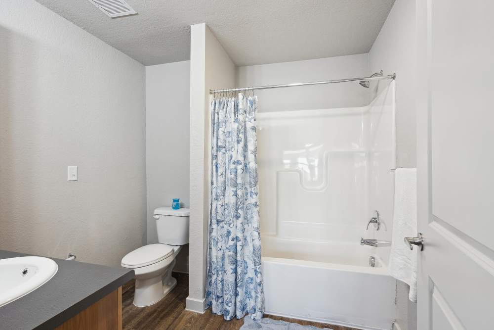 Bathroom at Amber Ridge in Angleton, Texas