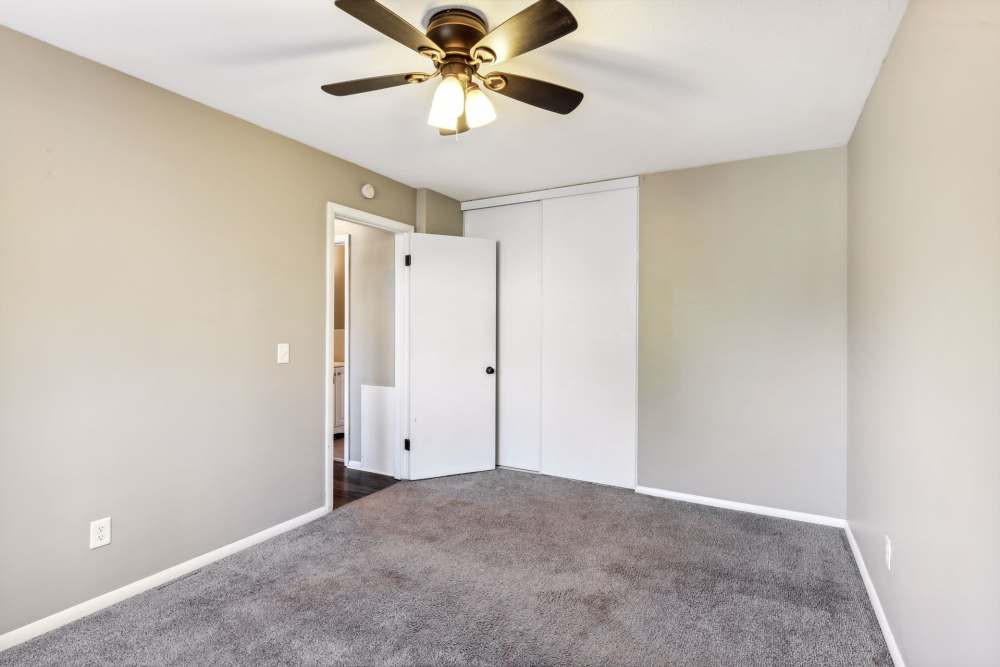 Unfurnished bedroom at West End Trails in Golden Valley, Minnesota