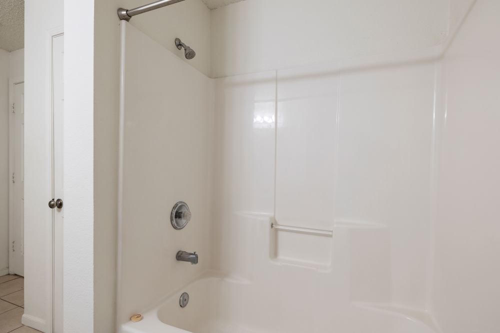 Bathroom with bath tube at The Terraces At Copper Leaf in Nixa, Missouri