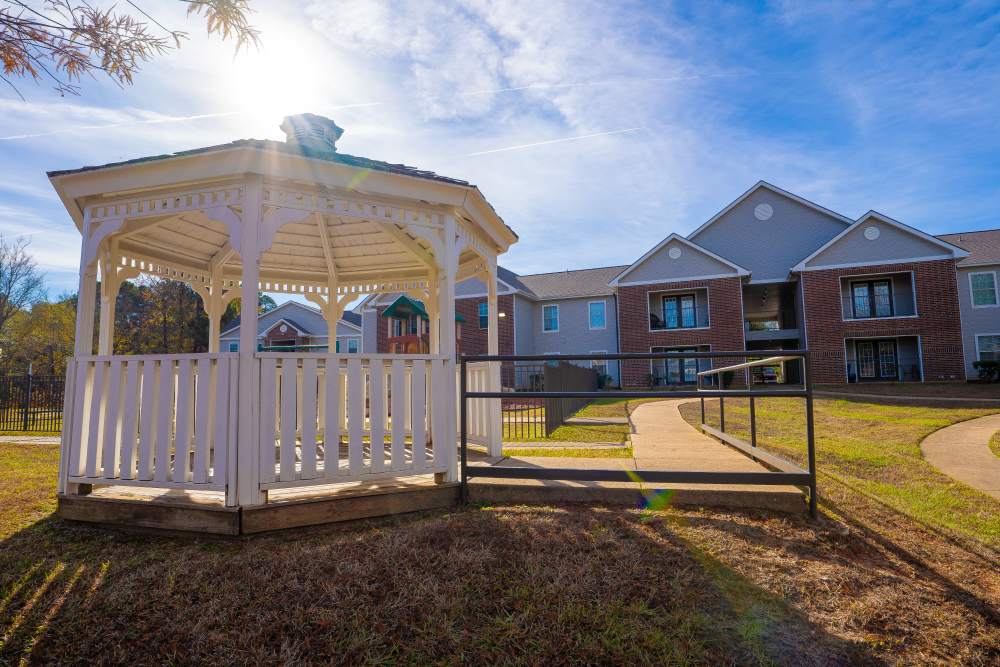 Gazebo at Timber Village in Marshall, Texas