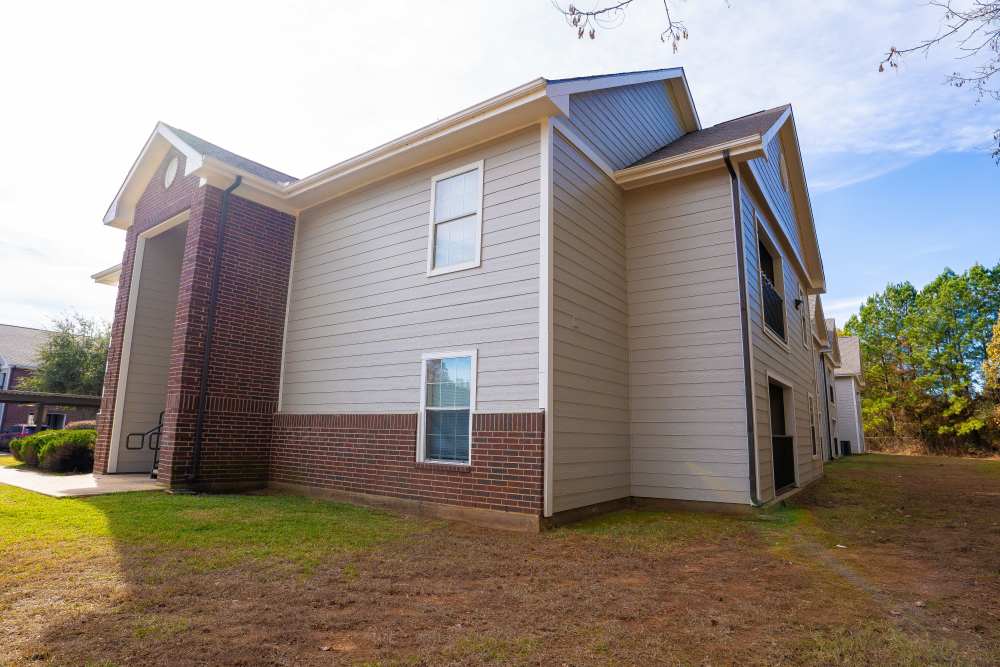 Building  backside view at Timber Village in Marshall, Texas