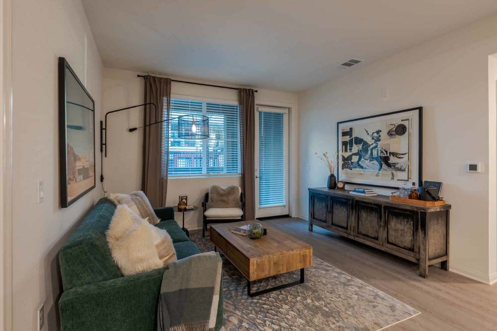Modern living room in Norco Valley Square in Norco, California