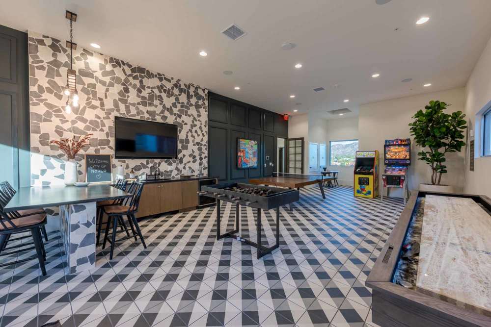 Game room at Norco Valley Square in Norco, California