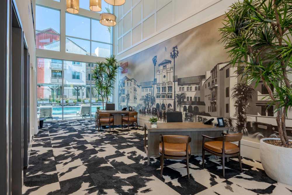 Leasing office in Norco Valley Square in Norco, California