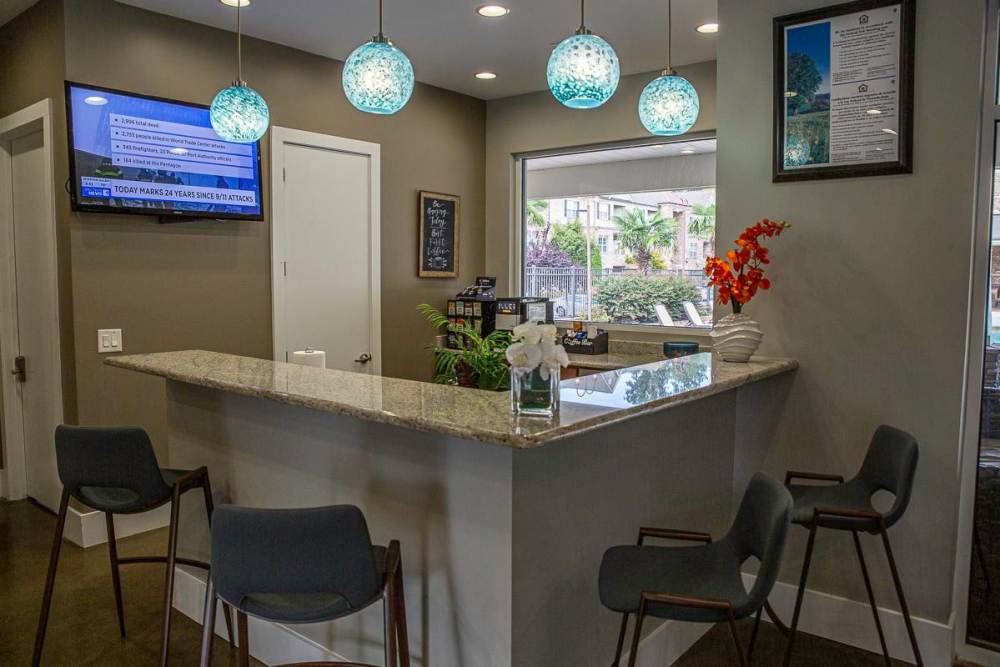 Cyber cafe at Wendover At Meadowood in Greensboro, North Carolina