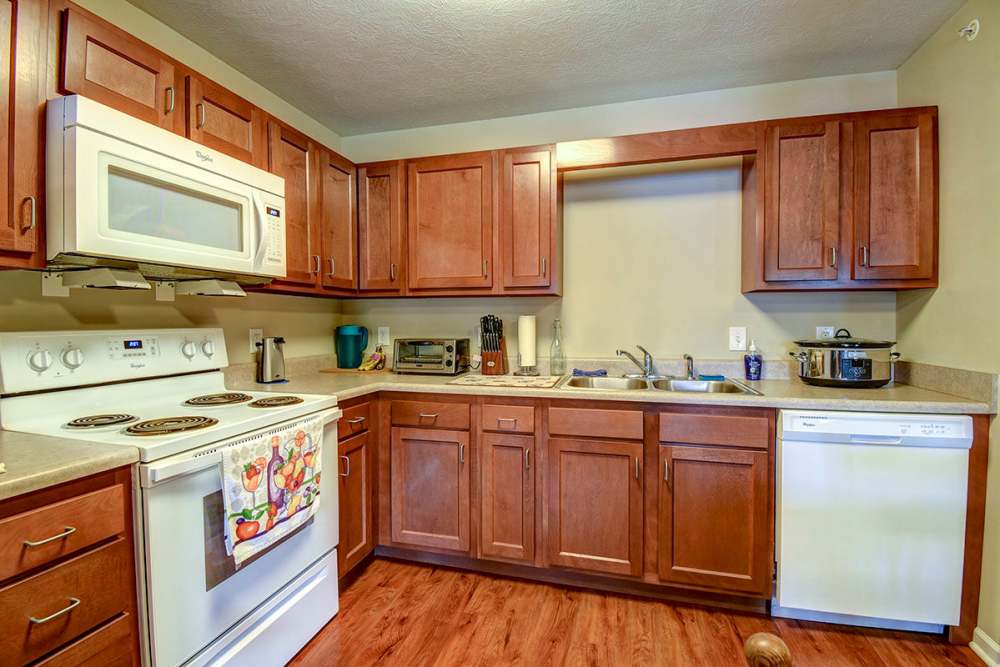 Kitchen at Capital Greene in Wheeling, West Virginia