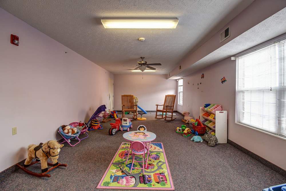 Play area at Victory Place in Barboursville, West Virginia