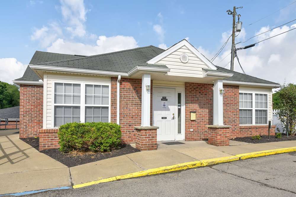 Exterior view of office at Willow Greene in Bridgeport, West Virginia
