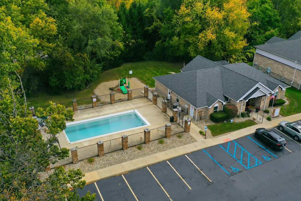 Clubhouse and pool 