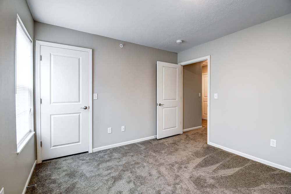 Bedroom at McCormick Greene in Sistersville, West Virginia